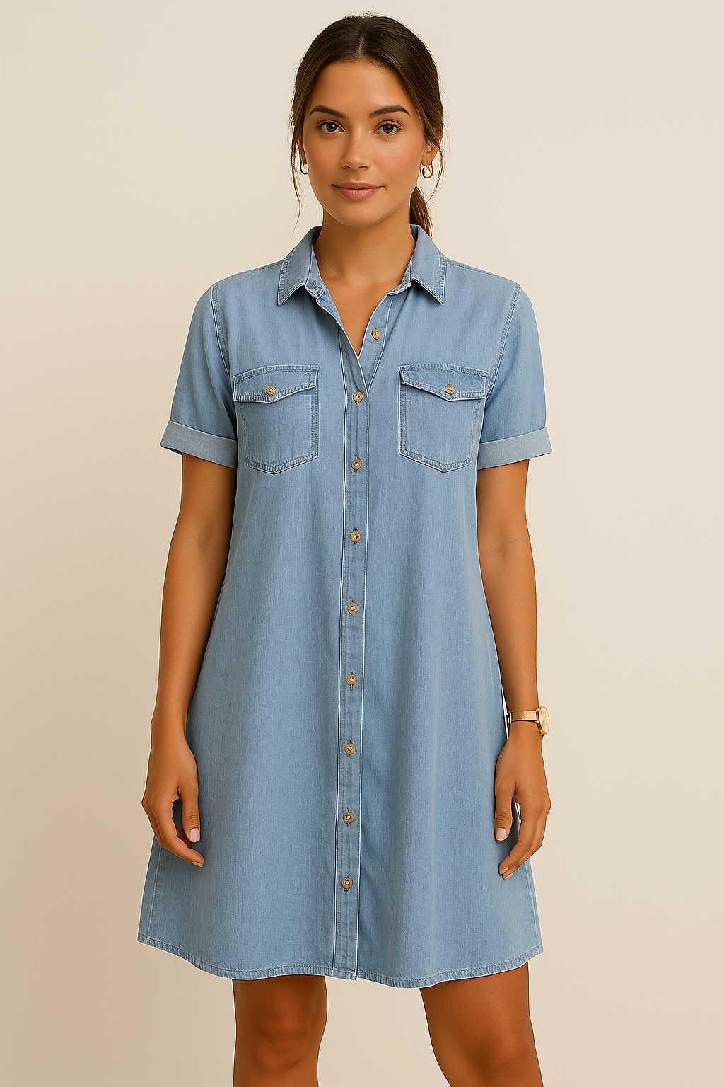 Celina | Sukienka Denim