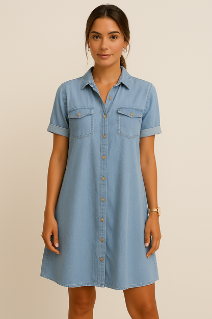 Celina | Sukienka Denim